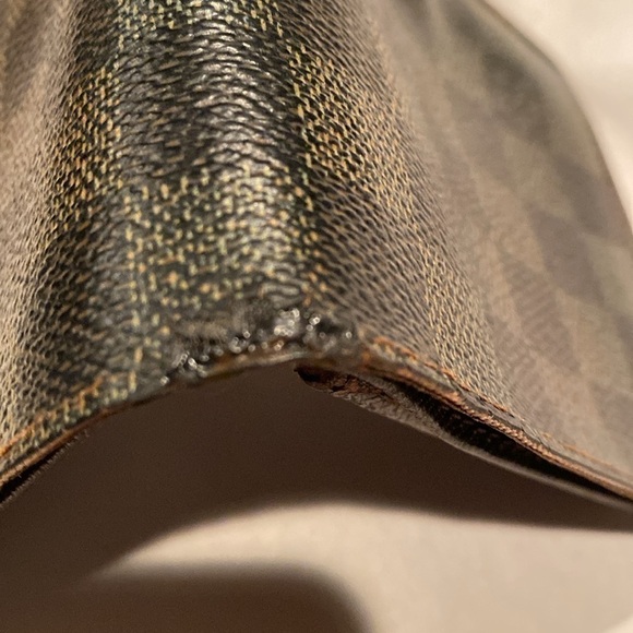 LOUIS VUITTON DAMIER Pertefeuille Marco BIFOLD WALLET #CA0045 - Picture 7 of 12